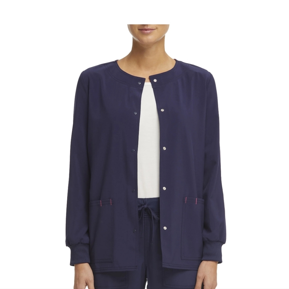 Scrubstar scrub jacket navy indigo